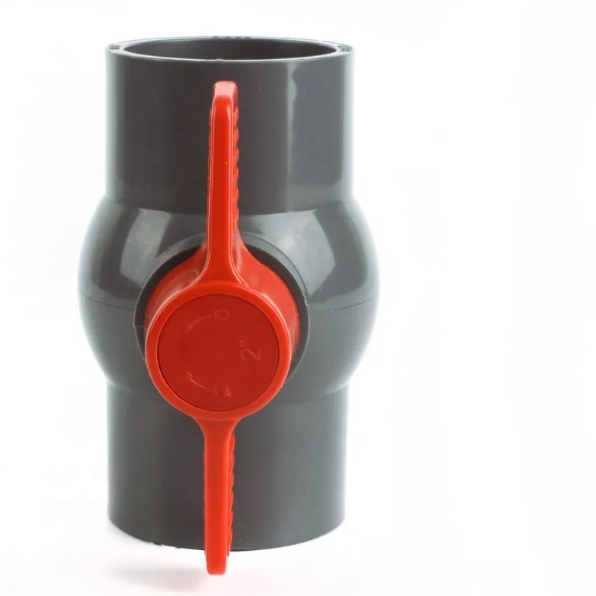 Furui PN16 SCH80 Gray PVC Ball Valve 1/2''-4'' Single Union & Double Union Customizable OEM Fittings · image 4