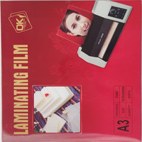 Film de plastification autocollant transparent brillant, sachets de plastification thermique a4 80 microns, qualité supérieure
