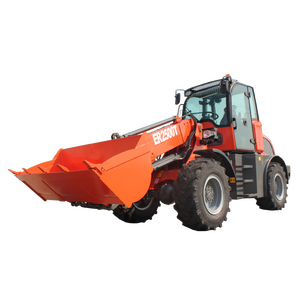 Chargeuse sur pneus télescopique compacte de 2,5 tonnes 4x4 avec attache rapide, machine de construction compacte - Product Image 4