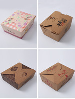 Boîtes d'emballage en papier pour frites, pâtes fraîches et nouilles, boîtes d'emballage en carton, pâtes fraîches