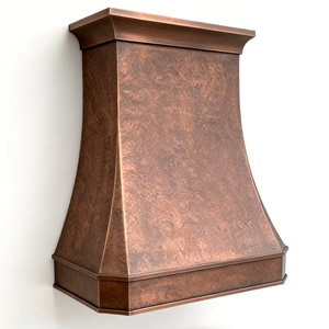 <span class=keywords><strong>Campana</strong></span> Extractora <span class=keywords><strong>de</strong></span> Cobre Antiguo <span class=keywords><strong>de</strong></span> Calibre 16, Martillada a Mano, Personalizada para <span class=keywords><strong>Cocina</strong></span> <span class=keywords><strong>de</strong></span> Villa, Montada en Pared, Arquitectónica, Sin <span class=keywords><strong>Motor</strong></span> - Product Image 3