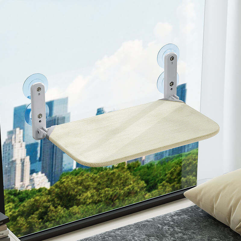 Beige Gridding cloth