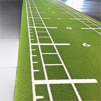 CooSport Fitness - Tapis de course synthétique sur mesure pour salle de sport, gazon artificiel, piste de sprint, écologique, durable, souple, imperméable, haute densité, 20 mm d'épaisseur
