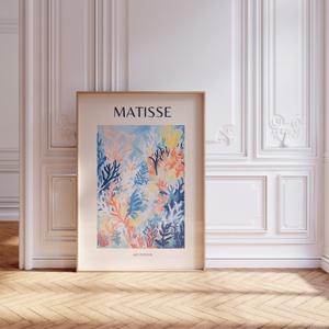 JIEKAIMatisse Gallery Wall Set de 3, <span class=keywords><strong>Matisse</strong></span> Prints, Flower Market Print, Flower Market Poster, Sage Green Wall Art - Product Image 1