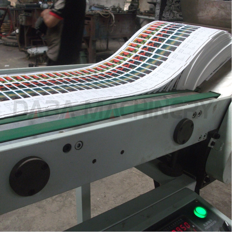 paper cup cutting and printing machine