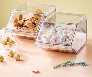 Contenedor/<span class=keywords><strong>Caja</strong></span>/Contenedores <span class=keywords><strong>de</strong></span> Almacenamiento <span class=keywords><strong>de</strong></span> Alimentos para Exhibición <span class=keywords><strong>de</strong></span> Cereales, Granos, Dulces y Frutos Secos a Granel - Product Image 6