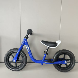 Vélo d'équilibre pour enfant réglable en hauteur, en acier au carbone de 12 pouces, stable, sûr et confortable pour la pose des pieds - Product Image 3