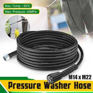 High Pressure <b>Car</b> <b>Washer</b> Spray Gun M14 Jet Lance Nozzle Jet Water Gun 10m Extension Hose <b>Car</b> Cleaning for Bosch for Black Decker - Product Image 5