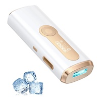 Épilateur laser IPL, épilation au laser sans douleur avec refroidissement par glace, 9 niveaux, 2 modes, appareil d'épilation avec fonctions HR SC RA