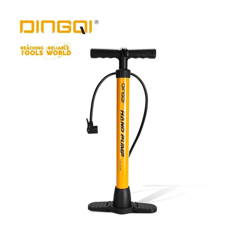 DINGQI 58 PSI高品質バイクエアポンプポータブルモーターサイクルハンドエアポンプバイク用