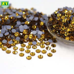 High Quality 16 Cut Facets MC Flat Back Rhinestone Hotfix Diamond Shape <strong>Garment</strong> <strong>Processing</strong> <strong>Accessories</strong> Wholesale - Product Image 4