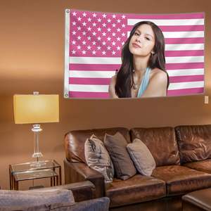 Banderas Personalizadas de Alta Calidad al por Mayor, Banderas de Tela de Poliéster con Impresión Digital y Logotipo Personalizado para Exteriores - Product Image 3