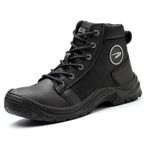 Chaussures de sécurité pour hommes, chaussures de travail imperméables, chaussures de sécurité de chantier, bottes de travail à embout d'acier Cavalier, chaussures de sécurité antidérapantes - Product Image 4