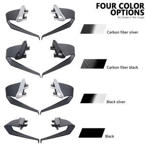 Accessoires moto transfrontaliers pour <span class=keywords><strong>Ducati</strong></span> <span class=keywords><strong>Monster</strong></span> 937 <span class=keywords><strong>950</strong></span> : Carénage modifié, petit aileron, déflecteur latéral - Product Image 5