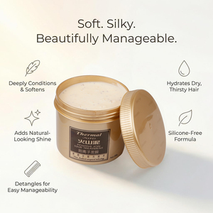 Maschera per Capelli CHAOBA ai Minerali e Ioni Positivi - Trattamento Condizionante Profondo per Capelli Secchi, Spessi e Ricci, Ammorbidisce, Idrata, Districa - Product Image 4