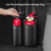 Sac de rangement pour extincteur de voiture, support en tissu Oxford et cuir, étui portable pour extincteur de véhicule