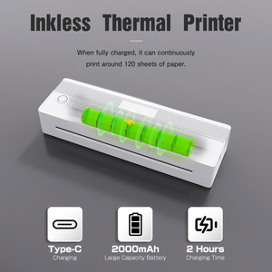 Newyes OEM ld0802 di động di động <span class=keywords><strong>A4</strong></span> Mini Pocket <span class=keywords><strong>USB</strong></span> nhỏ gọn tài liệu nhiệt máy in không dây - Product Image 2