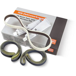 Bandas de lijado Fein para herramientas eléctricas, grano 120, piezas de repuesto abrasivas - Product Image 1