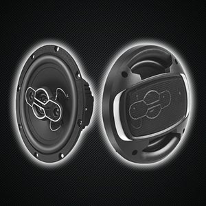 TUMAN Pro 6.5'' 4-Way Coaxial Car Audio Speaker 500 Watt Max Power For Car Door Stereo Sound - Product Image 5