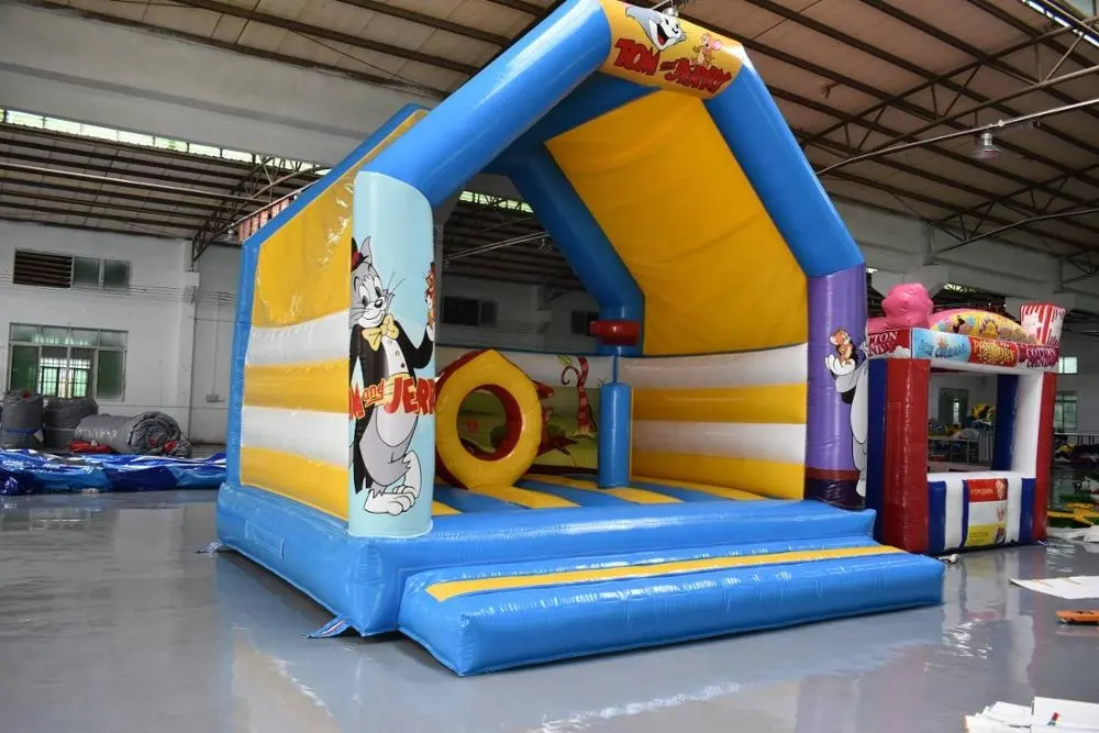 इनडोर और आउटडोर inflatable बाउंसर, inflatable trampoline के लिए बच्चों, inflatable कूद खेल