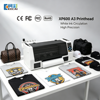 Impresora DTF de Escritorio KECAI A3 con Cabezal de Impresión XP600 para Máquina de Impresión de Camisetas de Algodón