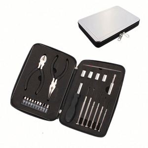 Custom 25-Piece <b>Tool</b> Set in Tin Box with EVA Interior, <b>Precision</b> <b>Tools</b> & Accessories for Promotional Gift - Product Image 4