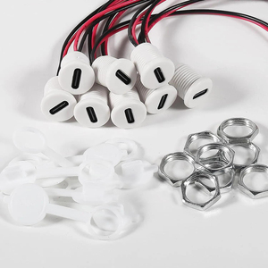 <span class=keywords><strong>Connecteur</strong></span> de type <span class=keywords><strong>C</strong></span> étanche à 2 broches, prise femelle de type <span class=keywords><strong>C</strong></span>, port de charge 3A, prise de charge <span class=keywords><strong>USB</strong></span>-<span class=keywords><strong>C</strong></span> - Product Image 6