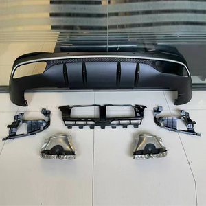 Difusor Trasero GLE63 AMG con Puntas de Escape Deportivas para Mercedes Benz <span class=keywords><strong>GLE</strong></span> W167 2020-2025 Sport, Venta al Por Mayor de Fábrica - Product Image 5
