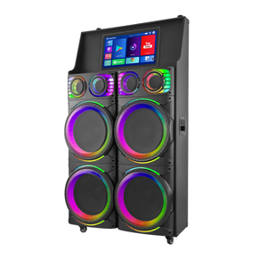 Factory 18.5 Inch Touch Screen Portable Entertainment System HD Multi-Functional KTV Wireless Party <b>Speaker</b> GD-12-V4203(2) Party - Product Image 3