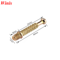M6 * 40mm connecteur de joint de meuble vis boulon moleté 32/41/43mm attaches de meubles 3 en 1 boulon de verrouillage à came connecter les raccords