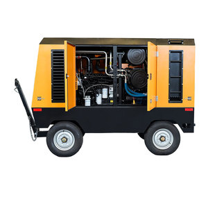 Chất lượng tốt 20m ³/PHÚT 700 <span class=keywords><strong>CFM</strong></span> 12 bar 15 bar 16 bar xách tay Vít Máy nén khí DIESEL cho khai thác mỏ - Product Image 3