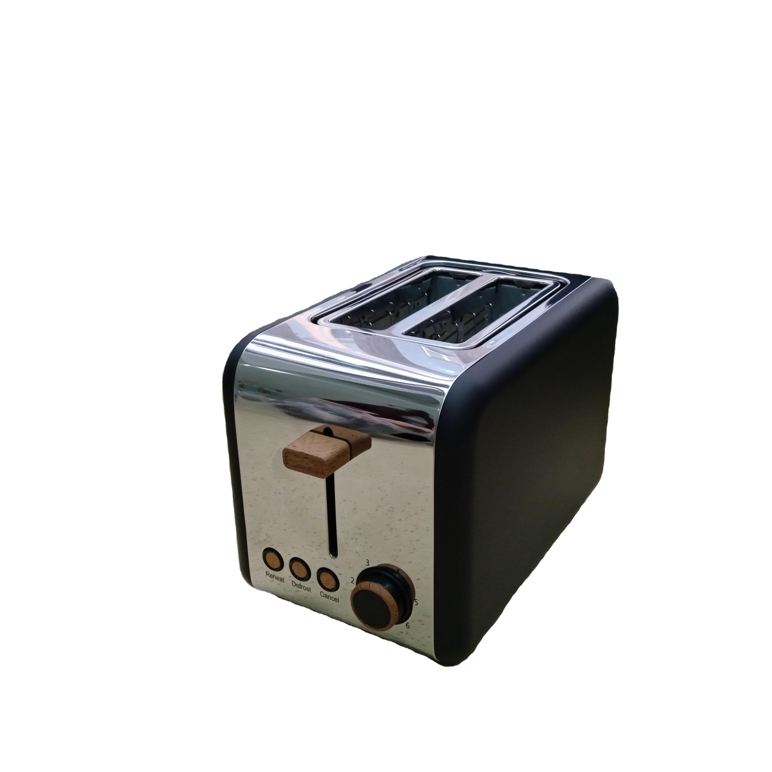 Электрический домашний тостер для хлеба на 2 ломтика, коммерческий вафельный тостер