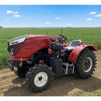 Traktor Mini 50hp 4wd Terlaris untuk Kebun dan Pertanian 4 Roda Dengan Motor 100hp 120hp 140hp Kondisi Grosir Tiller