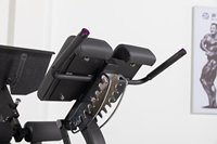 Machine de musculation professionnelle double 45° pour extension des hanches, en acier, avec fonction de musculation des jambes, des bras, du dos et de la poitrine, à charge par plaques