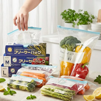 Op maat bedrukte ziplock plastic zakken, slider zip plastic groenteverpakkingen, slider zip plastic fruitverpakkingen