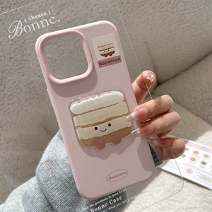 PH880 Ins Cute <span class=keywords><strong>Cake</strong></span> 15Pro Max para <span class=keywords><strong>iPhone</strong></span> 16 Funda para teléfono <span class=keywords><strong>iPhone</strong></span> 14 Adecuado para 13 Milk Whirls 12 3D Soft - Product Image 2