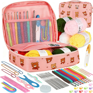 Shinegifts <b>Beginners</b> Adult Handmade DIY Crochet Kits <b>for</b> Children - Product Image 2