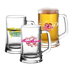 Taza de cristal de cerveza de gran oferta <span class=keywords><strong>sudamericana</strong></span> de fábrica, 13oz, 15oz, tazas de cristal de Base pesada con asa para <span class=keywords><strong>el</strong></span> hogar, Bar, fiesta, boda - Product Image 2
