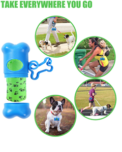 Sacs à déjections canines biodégradables et compostables, parfumés, avec poignées, pour ramasser les excréments de chien - Product Image 5