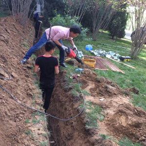 Varilla de tierra de doble rosca de acero inoxidable revestido de cobre para varilla de tierra de cobre - Product Image 2