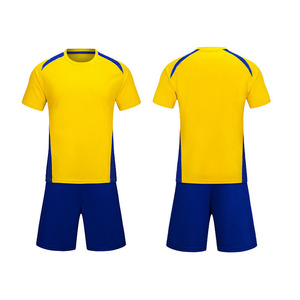 ชุดกีฬาฟุตบอลสำหรับผู้ชาย สีดำ-น้ำเงิน ชุดฟุตบอลครบชุดสำหรับผู้ชาย เสื้อฟุตบอล - Product Image 3