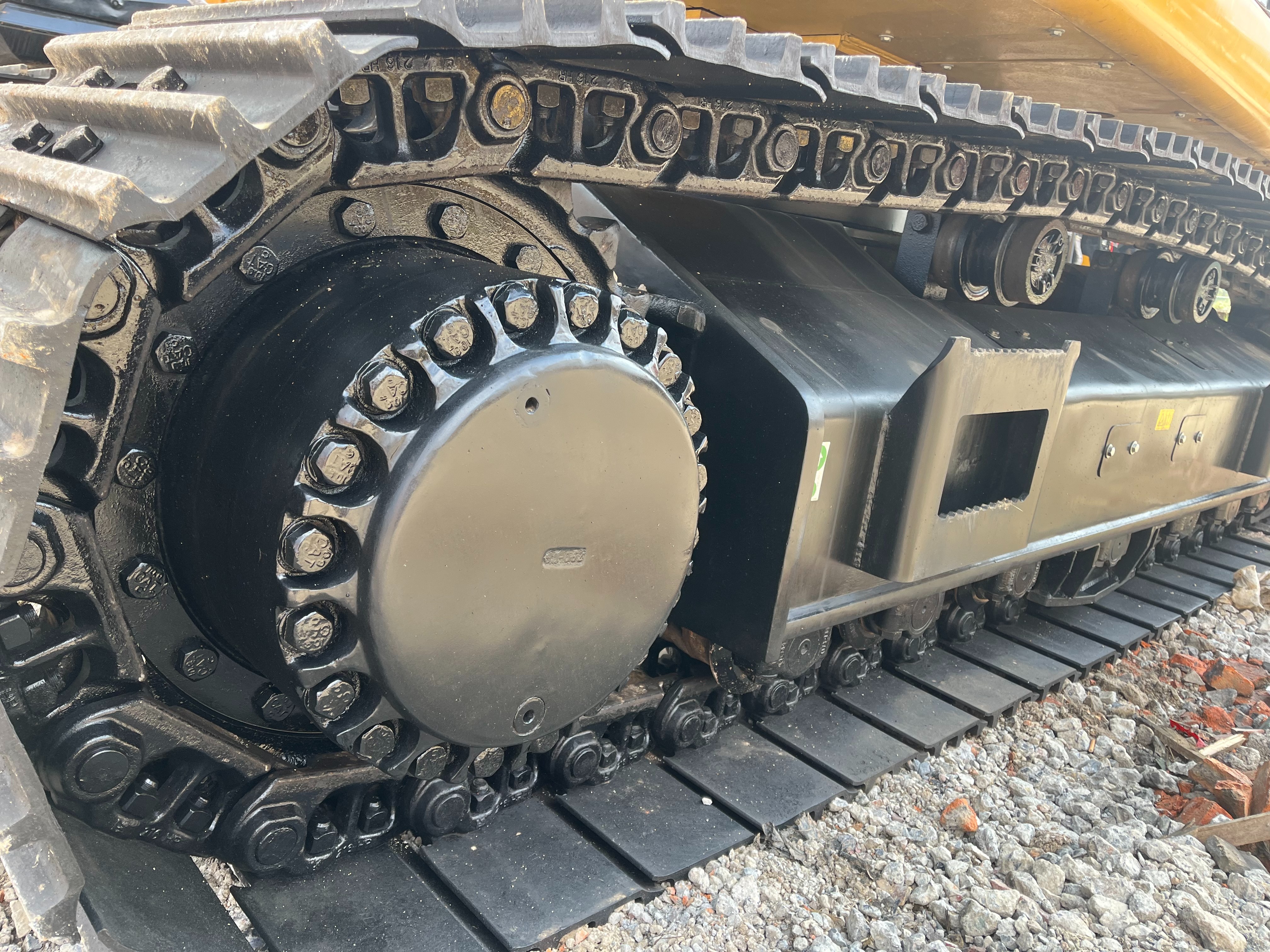 excavator machine used