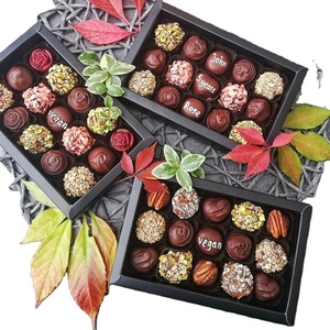 Black boxes for chocolate packaging candy chocolate boxes