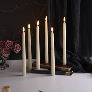 Matti del <span class=keywords><strong>Set</strong></span> di 6 candele a forma di candela conica con telecomando 3d a fiamma reale - Product Image 1