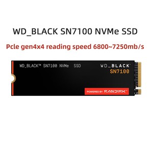 Untuk SSD Desktop Internal PCIe 4.0 X4 Black SN7100 2TB M2 - Product Image 2
