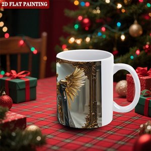 <span class=keywords><strong>Mug</strong></span> <span class=keywords><strong>personnalisé</strong></span> de 11 oz pour réunion d'entreprise, impression personnalisée du nom de l'équipe et de l'année - Product Image 2