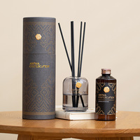 Diffuseur de parfum en verre de luxe sans BPA, huile parfumée, ornement, grande capacité 200 ml, désodorisant longue durée, décoration d'intérieur