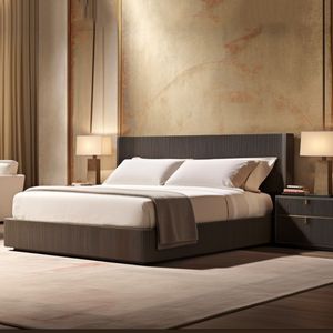 Moontree Sang Trọng Hiện Đại Cổ Điển Mỹ Giường Nhà Khách Sạn Đồ Nội Thất Phòng Ngủ Rắn Gỗ Sồi Giường - Product Image 2