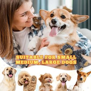 Juguetes para Perros Modernos, Ecológicos y Duraderos, Resistentes a Mordeduras Fuertes, Juguetes de Peluche Rellenos de Mezclilla y Algodón con Sonido para Cachorros - Product Image 6