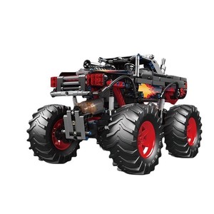Yuxing Technology Série Escalade 1800118039 Voiture d'escalade Renard de Feu, Jouet d'assemblage éducatif avec blocs de construction à petites particules - Product Image 5